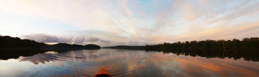 panorama of Hudson River